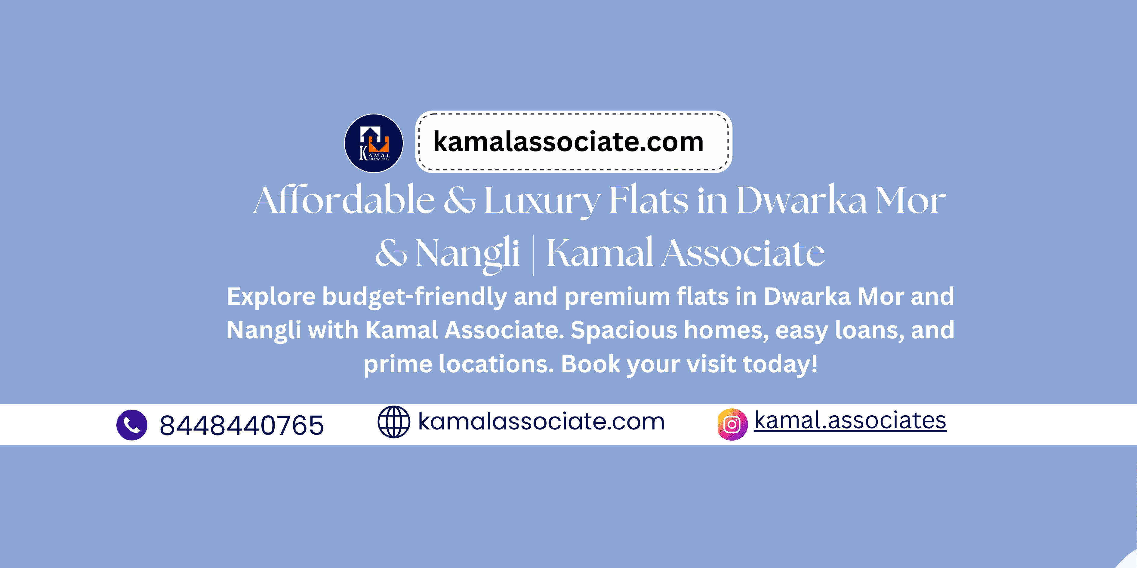 Affordable & Luxury Living in Dwarka Mor & Nangli – Find Your Perfect Home with Kamal Associate