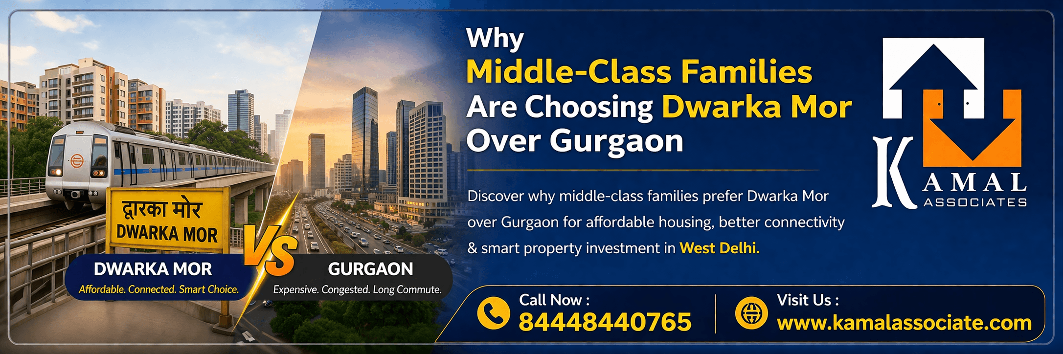 Why Middle-Class Families Are Choosing Dwarka Mor Over Gurgaon