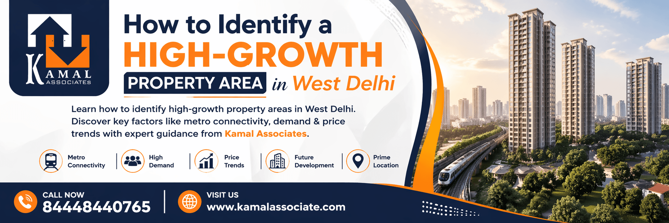 How to Identify a High-Growth Property Area in West Delhi