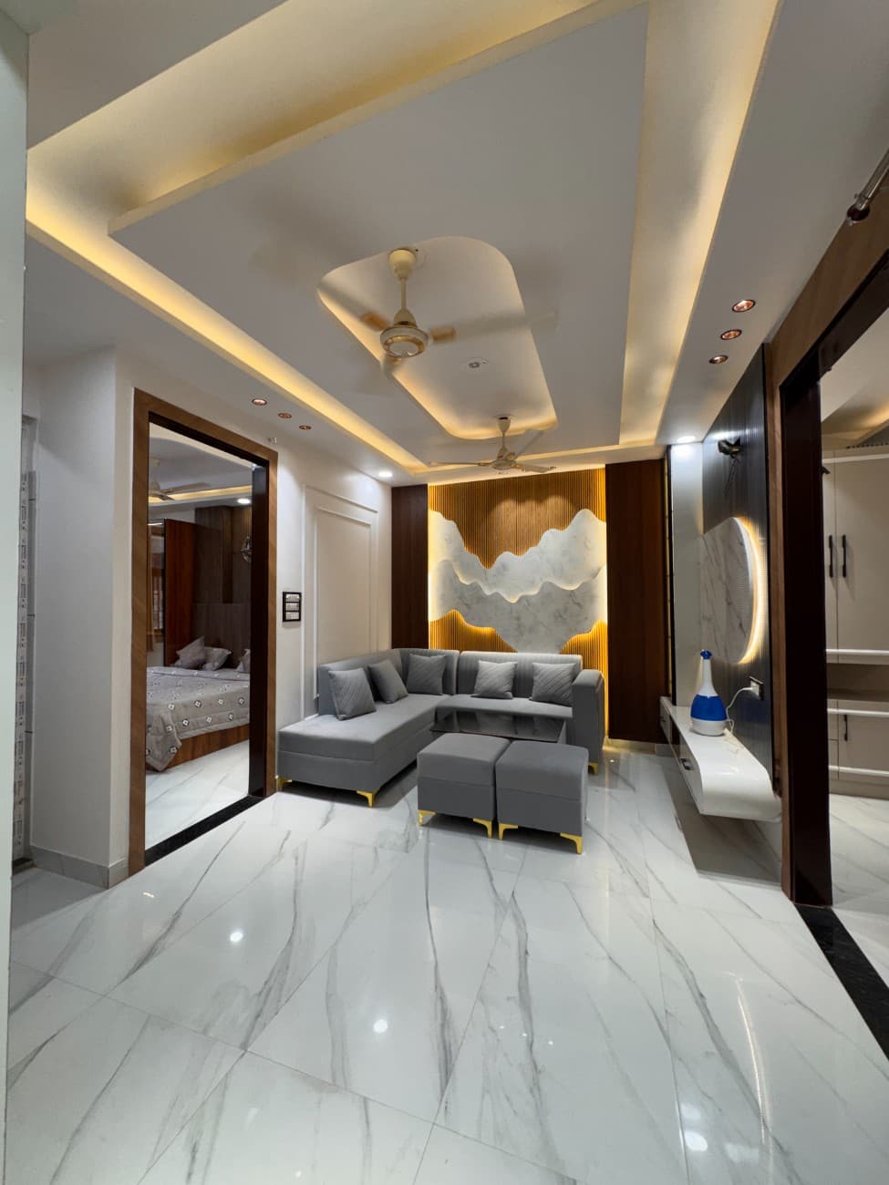3BHK 100 Gaj Flat for Sale in Nangli