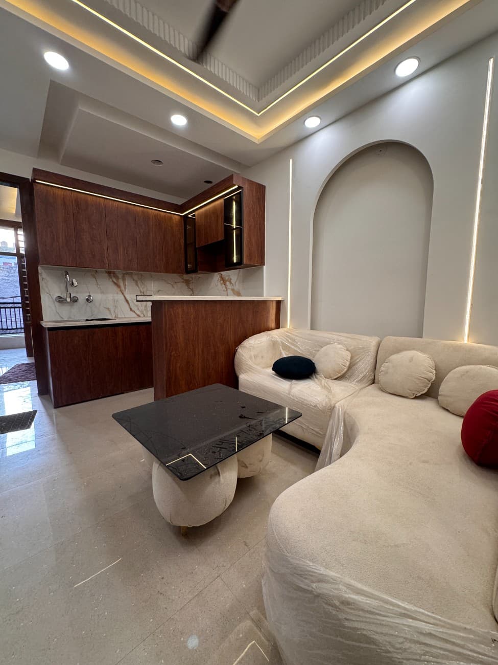 1BHK 45 Gaj Flat for Sale in Dwarka Mor | Affordable Builder Floor thumbnail 4