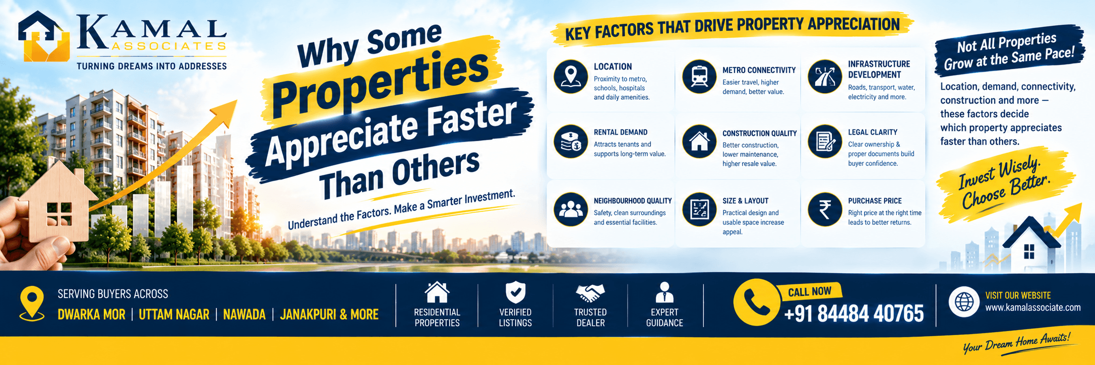 Why Some Properties Appreciate Faster Than Others