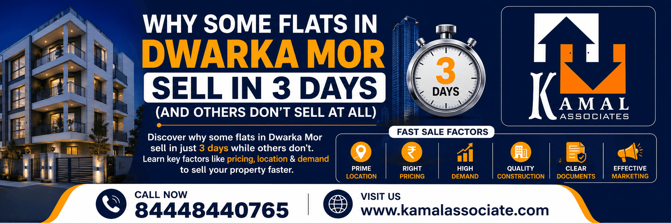Why Some Flats in Dwarka Mor Sell in 3 Days (And Others Don’t Sell at All)