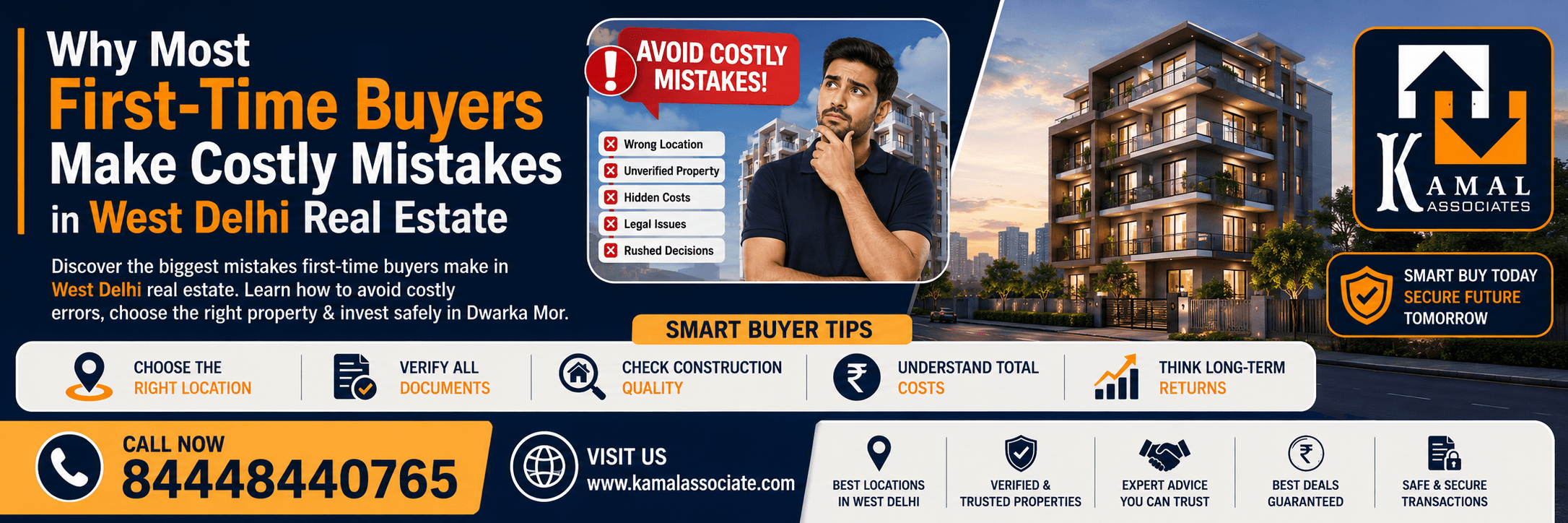 Why Most First-Time Buyers Make Costly Mistakes in West Delhi Real Estate