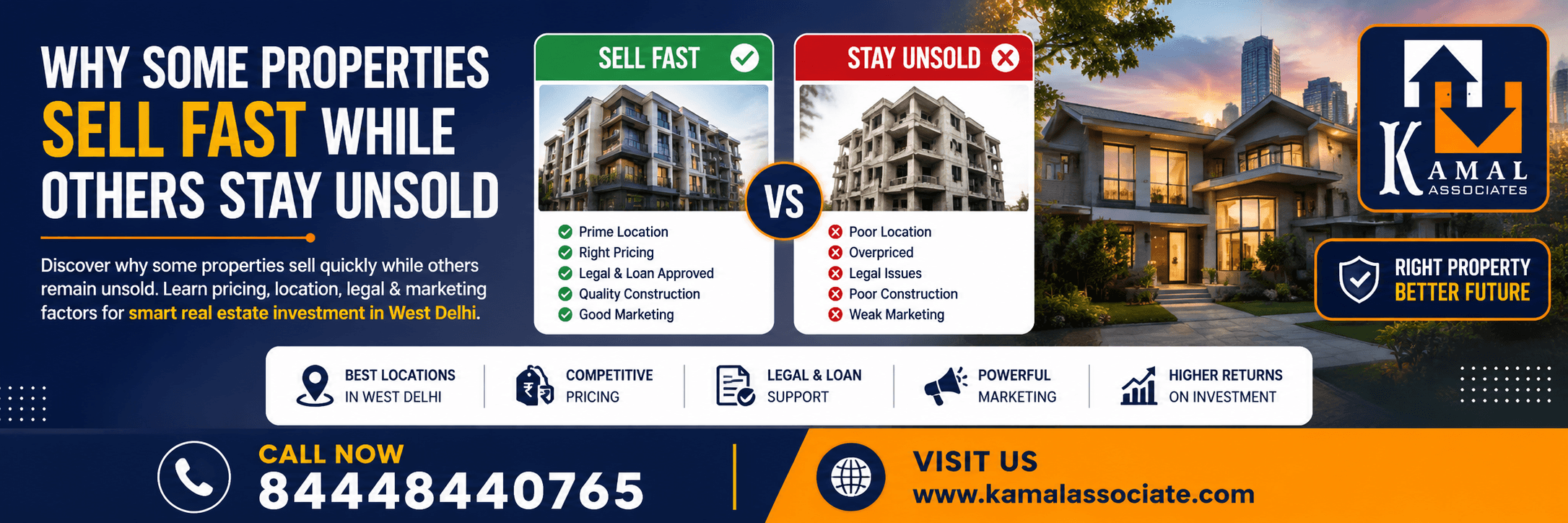 Why Some Properties Sell Fast While Others Stay Unsold