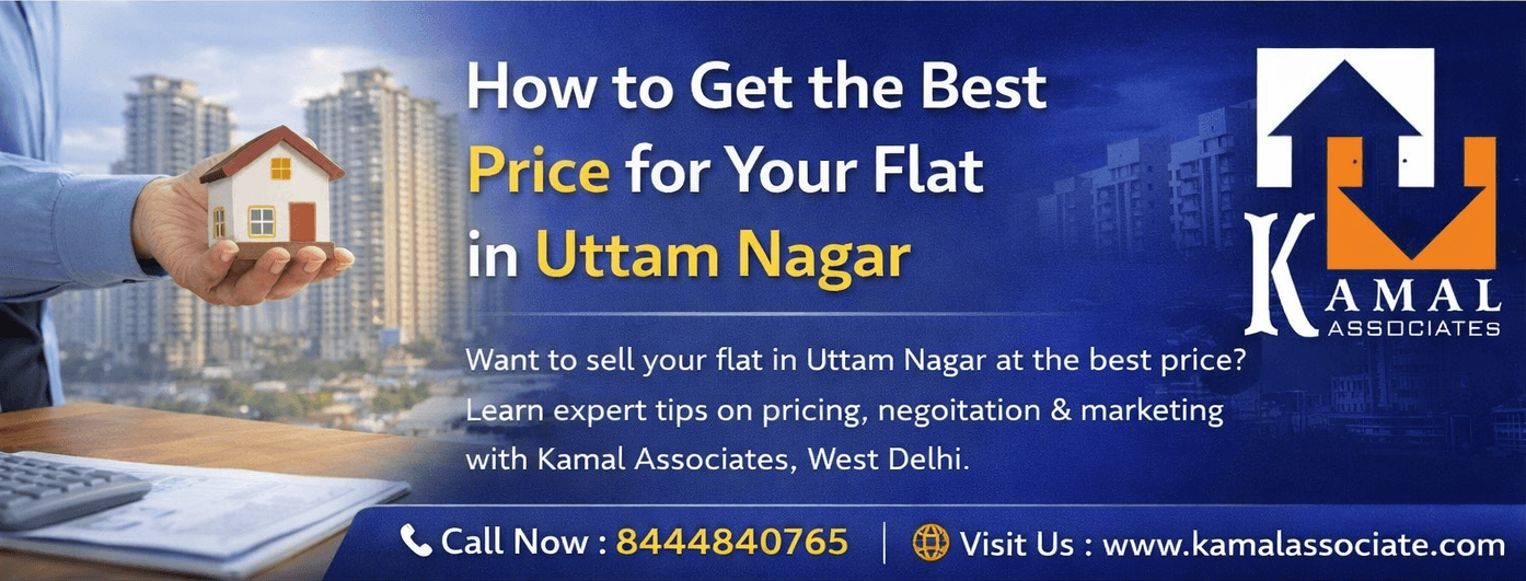 How to Get the Best Price for Your Flat in Uttam Nagar